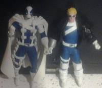 Quantum and Woody Inaction Playset (Random) Custom Diorama / Playset
