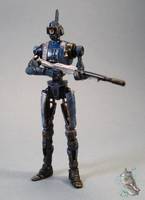 ST/MPE Military Protocol Droid (Acid Rain World) Custom Action Figure