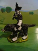 Son of Pale Orc on Warg Miniature (Hobbit) Custom Miniature / Figurine