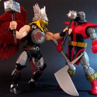 Thor the Hawkman (THUNDERHAWK) (Amalgam) Custom Action Figure