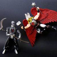Thor the Hawkman (THUNDERHAWK) (Amalgam) Custom Action Figure