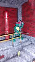 TMNT Sewer Hallway (Teenage Mutant Ninja Turtles) Custom Diorama / Playset