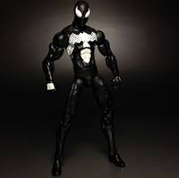 Black Spiderman (Marvel Universe) Custom Action Figure