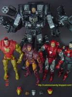 IronMan Hulk-War Machine (Iron Man) Custom Action Figure