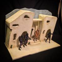 Neca Planet of the Apes Display Diorama Ape City (Planet of the Apes) Custom Diorama / Playset
