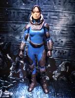 Chell / Prometheus (Aliens) Custom Action Figure