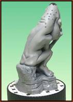 The Thinker (One Piece) Custom Miniature / Figurine