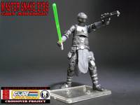 Master Snake Eyes - Grey Jedi Knight (Crossover) Custom Action Figure