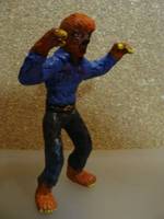 Wolf-Man Figurine(CM2) (Monsters) Custom Miniature / Figurine