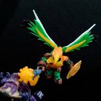 All Dogs Must Beg! Parrot (Original) Custom Miniature / Figurine