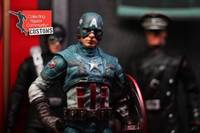 Golden Age Captain America Repaint (Marvel Select) Custom Action Figure