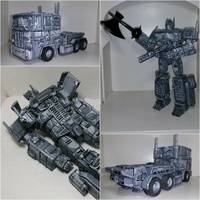 MP-10D (Fallen Commander) Optimus Prime Dead Mode (Transformers) Custom Action Figure