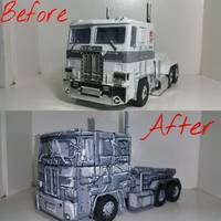 MP-10D (Fallen Commander) Optimus Prime Dead Mode (Transformers) Custom Action Figure