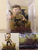 "I Wish I Was Walking Dead...Punk..." (Walking Dead) Custom Diorama / Playset