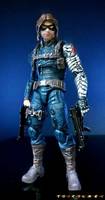 Winter Soldier/MCU Style Bucky Captain America (Marvel Legends) Custom Action Figure