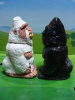 Sasquatch and Yeti Salt and Pepper Shaker Set,No.5 (Creatures) Custom Other