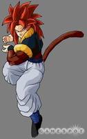 Super Saiyan 4 Gogeta (Dragonball Z) Custom Action Figure