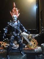 ghost rider and Hell cycle (Marvel Universe) Custom Action Figure