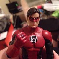 Red Lantern Hal Jordan (DC Universe) Custom Action Figure