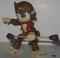 Monkey Khan (Sonic) Custom Action Figure