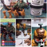Wolverine (Brown Costume) (Marvel Legends) Custom Action Figure