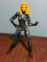 Sue Storm V.2 darker blue paint (Marvel Legends) Custom Action Figure