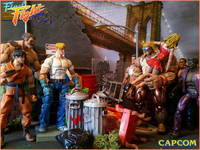 Guy, Cody and Mike Haggar (Final Fight) Custom Action Figure