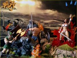 Golden Axe Trio (Golden Axe) Custom Action Figure