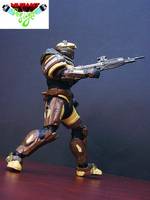Desert Spartan (Halo) Custom Action Figure