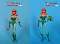 DC Collectibles BTAS Poison Ivy Custom Action Figure (Batman Animated) Custom Action Figure