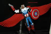 Falcon as Captain America (Marvel Legends) Custom Action Figure