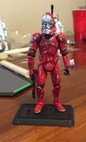 Red Ghost clone trooper (Star Wars) Custom Action Figure