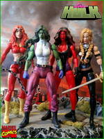 She-Hulk (Jennifer Walters) (Marvel Legends) Custom Action Figure [Women of Power!!]