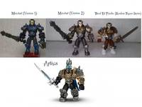 Morathel, Blood Elf Death Knight (Version Nr.2) (World of Warcraft) Custom Miniature / Figurine