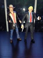 Simon & Simon Rick and AJ(Jameson Parker and Gerald McRaney (Movie Masters) Custom Action Figure