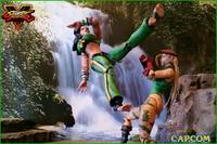 Laura Matsuda (Street Fighter V) (Street Fighter) Custom Action Figure [Laura versus Cammy]
