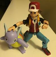 Pokemon Trainer Red (Pokemon) Custom Action Figure