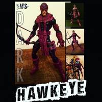 Dark Hawkeye (Marvel Legends) Custom Action Figure