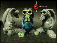 SkeleBunny (Rotten Rabbit) (Masters of the Universe) Custom Miniature / Figurine