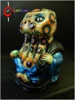 Cosmic Cthuddha (Original) Custom Miniature / Figurine