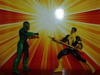 Sinestro Corps Kamau(The Silent warrior) (Sinestro Corps) Custom Action Figure