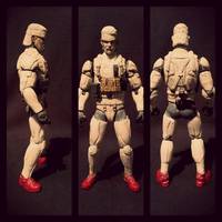 MGS4: Guns of The Patriots - Old Snake (Metal Gear Solid) Custom Action Figure