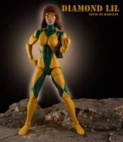 Diamond Lil (Alpha Flight) (Marvel Legends) Custom Action Figure