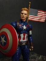 AOU :Captain America head repaint (Marvel Legends) Custom Action Figure