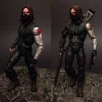Civil war: Winter soldier (Marvel Legends) Custom Action Figure