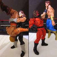 Undertaker and Kane (Masters of the Wrestling Universe) (Masters of the Universe) Custom Action Figure