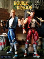 Double Dragon...Billy and Jimmy Lee (Double Dragon) Custom Action Figure