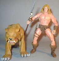 Ka-zar & Sabertooth Tiger (Marvel Legends: City of Heroes) Custom Action Figure