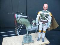 Boba Fett and Speeder bike (Star Wars) Custom Vehicle