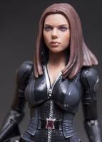 ML Black Widow(The Winter Soldier)Repaint (Marvel Legends) Custom Action Figure